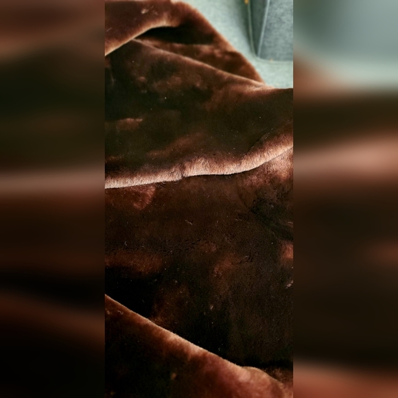 REAL FUR Shearling Lamb Mouton Coat M - Picture 3 of 15